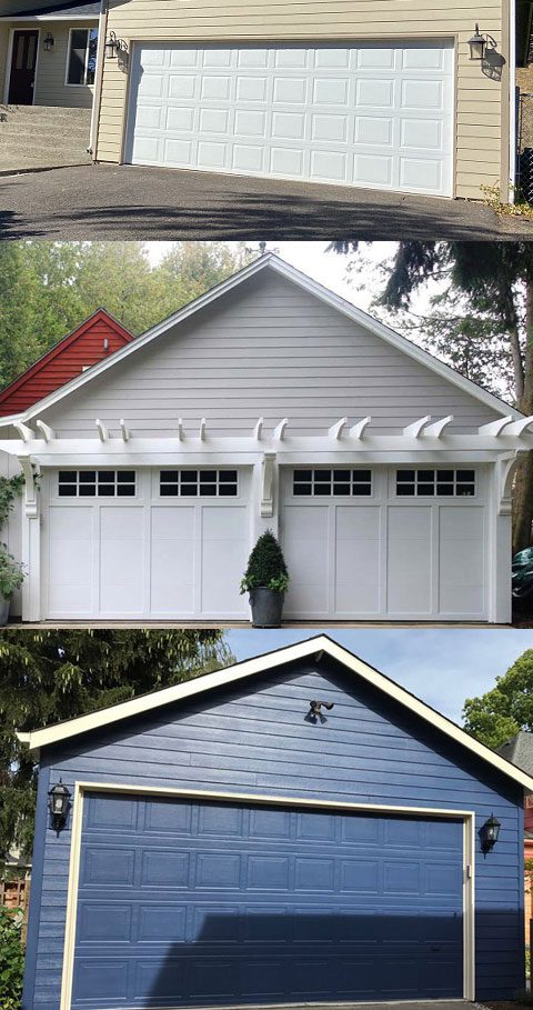 styles of garage doors